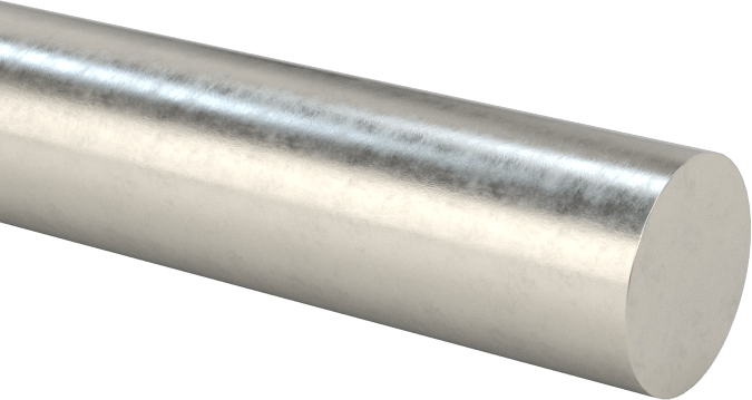 Yüksek Sıcaklık 309/310 Paslanmaz Çelik Çubuk, 1/4" Çap