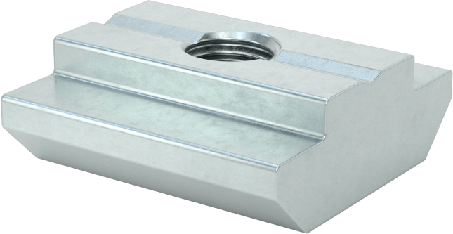 T-Yuvalı Çerçeve Bağlantı Elemanları, Uç Beslemeli Kendinden Hizalamalı Somun, 1.5" için, 30 mm ve 40 mm Ray, M5