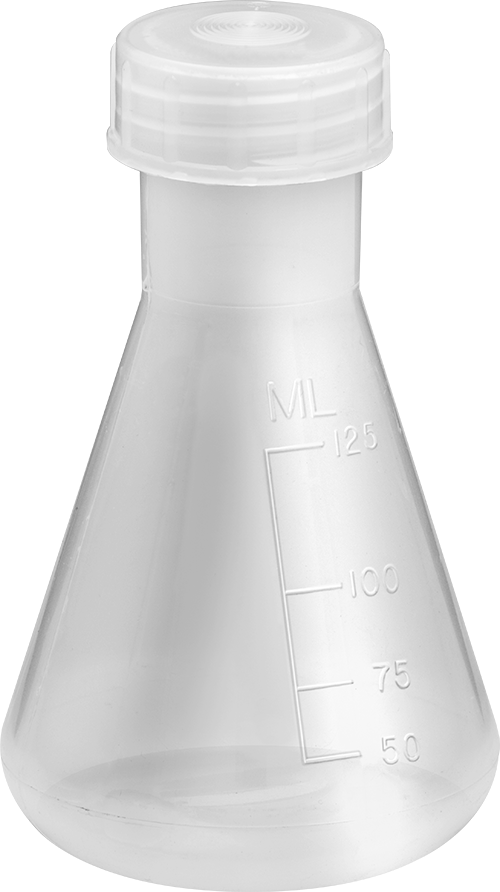 Dereceli Plastik Şişe, 4.2 FL oz/ 125 ml Kapasite