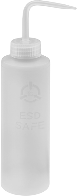 Statik Kontrol Sıkma Şişesi, ESD Güvenli Mesajlı