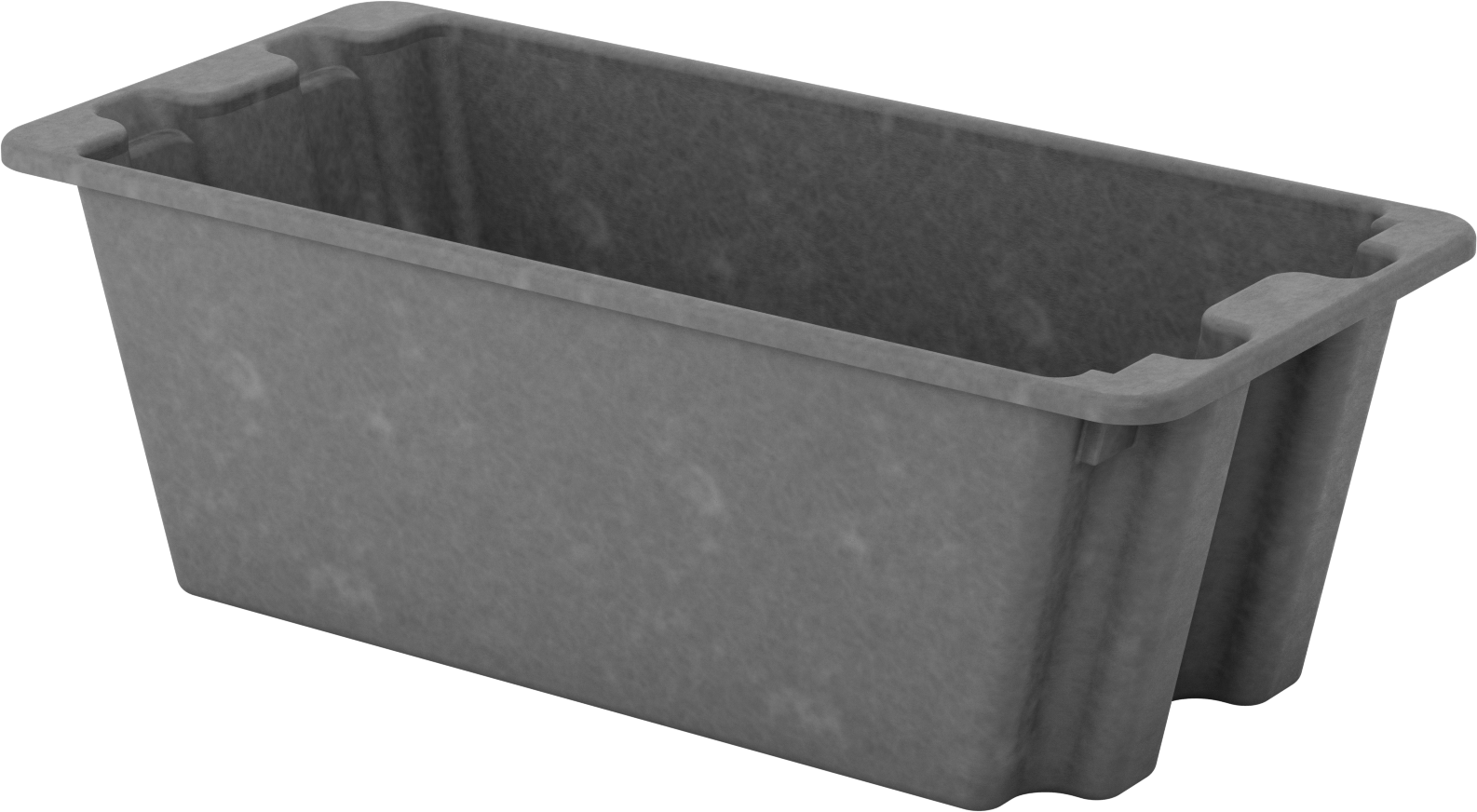 Fiberglas Taşıma Kutusu, 42-1/2" x 20" x 14-1/4" Toplam Boyut — 42 1⁄2", 14 1⁄4", 20"