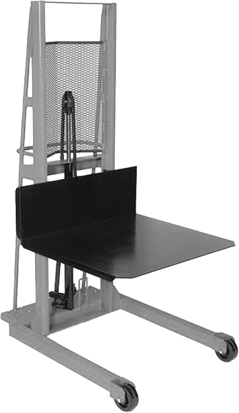 Manuel Forklift, 30" Uzunlukta Platformlu, Ayak Pedalı Ayarı, Standart Taban