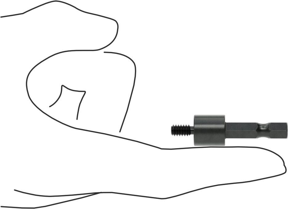 Montaj Ucu, M6 x 1 mm Dişli Ek Parçaları Açma için