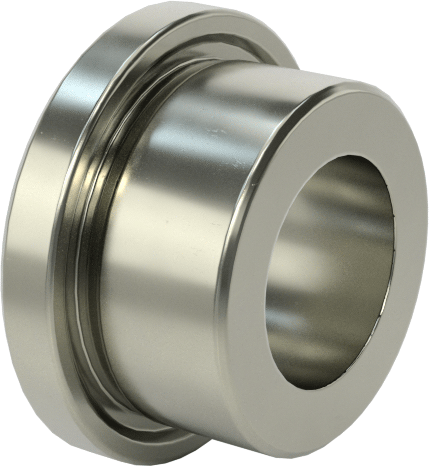 Çıkarılabilir Matkap Burçları için Başlıklı Manşon, 0.3125" İç Çap, 1/2" Dış Çap, 7/32" Uzunluk