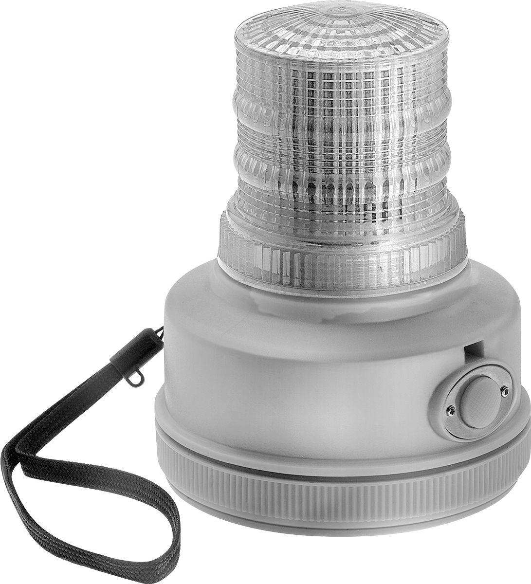 Sürekli/Yanıp Sönen/Dönen Işık, Manyetik Tabanlı, 5-1/2" Yüksekliğinde x 4-1/4" Çapında