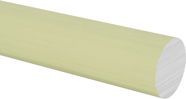 Halogensiz Garolite G-10 Çubuk, 1/16" Çap, 1 Fit Uzunluğunda