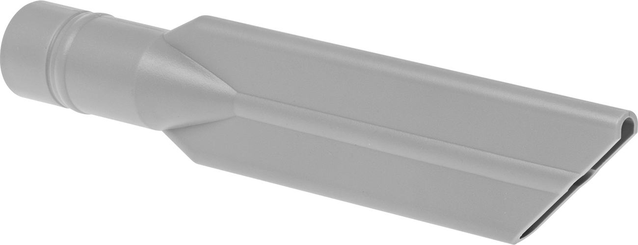 11" Uzunlukta, 1-1/2" Hortum Çaplı Elektrikli Süpürge Ataşmanı için Plastik Dar Aralık Fırçası — Plastik, Dar Aralık Temizleme Başlığı