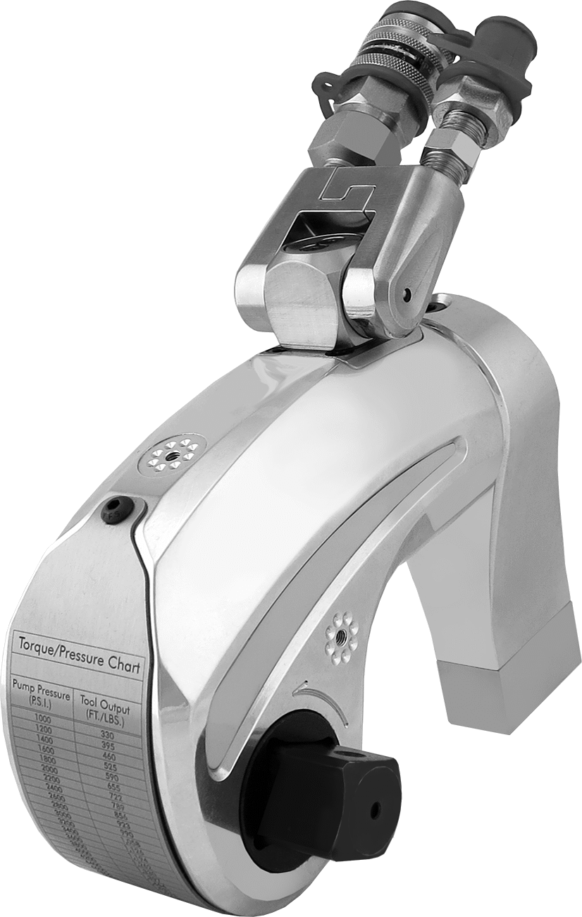 Hidrolik Tork Anahtarı, 3/4" Kare Tahrik, 163 ila 1444 Fit-Lbf Tork Aralığı