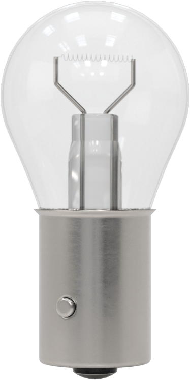Minyatür Ampul, Bayonet Taban, Tek Temas, Konik, Ticaret #1141Ll — 12.8V AC/12.8V DC, Şeffaf, 1141LL