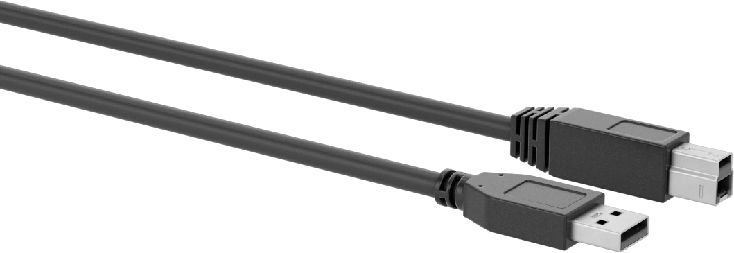 USB Kablosu, USB Standart 3.2 Gen 1, 15 Fit Uzunluğunda A Fiş x B Fiş