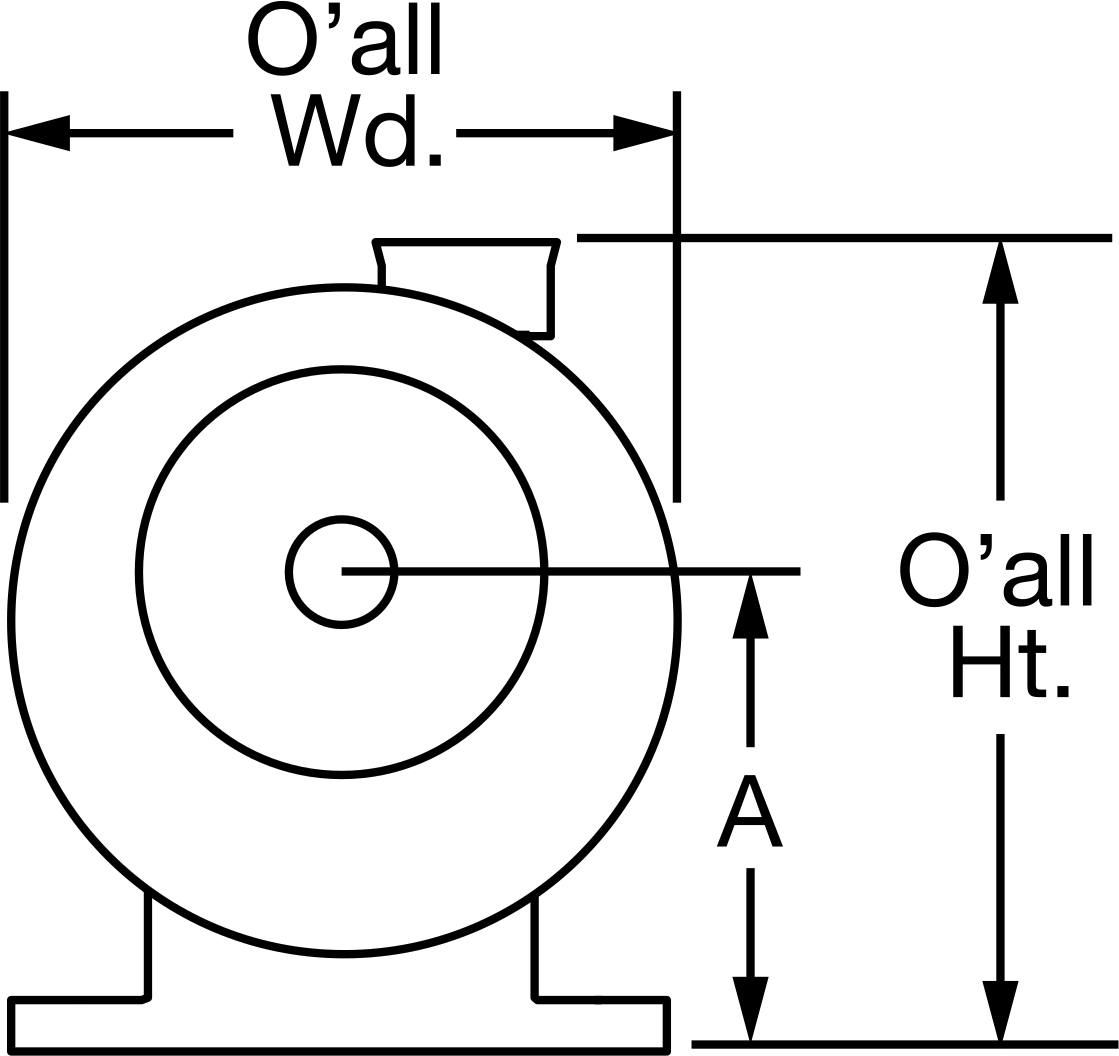 Kompakt Pnömatik Dişli Motor, Yüzey/Taban Montajı, 1.7 hp ve 274 inç-lbs. 300 Maksimum rpm'de