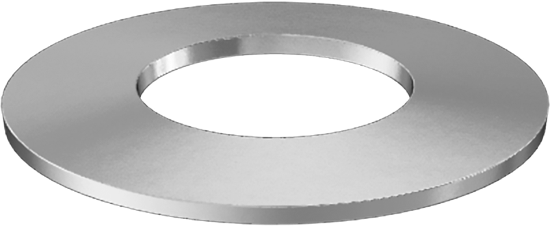 Paslanma ve Aşınmaya Dayanıklı Belleville Disk Yayı, 3/32" Mil Çapı için, 0.093" İç Çap, 0.187" Dış Çap, 0.0070" Kalınlık