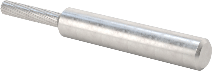 1/4" Çaplı Şaftlı Karbür Freze Ucu, Düz Kesici Silindir, Ürün No. Sb-12, Tek Kesim