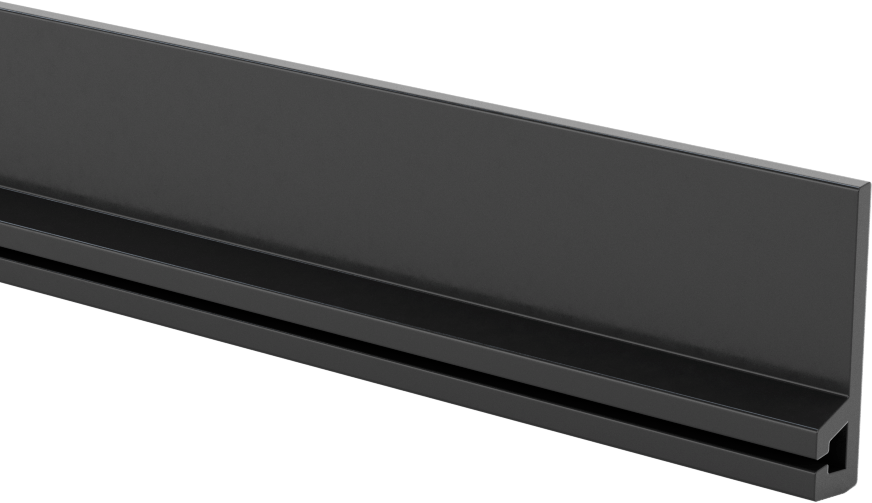 10 Fit Uzunluk x 9/32" Genişlik Kolay Kesim Şerit Fırça için Cıvatalı Tutucu — Cıvatalı, 10 ft., Esnek