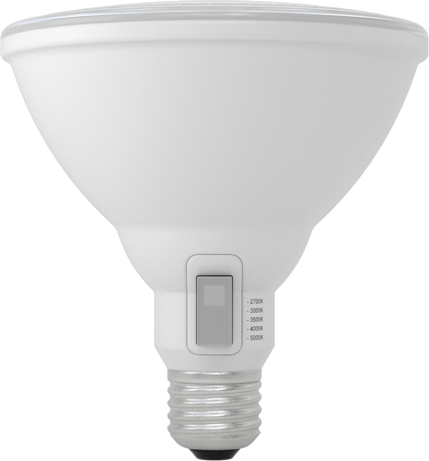Alacakaranlıktan Şafağa Vidalı Tabanlı Ampul, PAR38, 100 W Eşdeğer Akkor, 1050 lümen