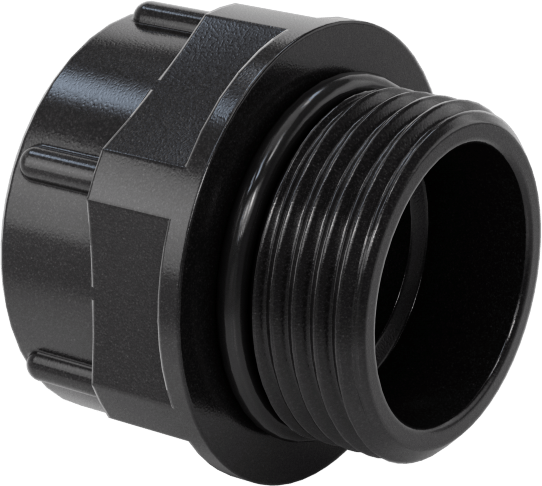 Dişli Adaptör, Naylon Plastik, 1/2 NPT Dişi - PG-13.5 Erkek