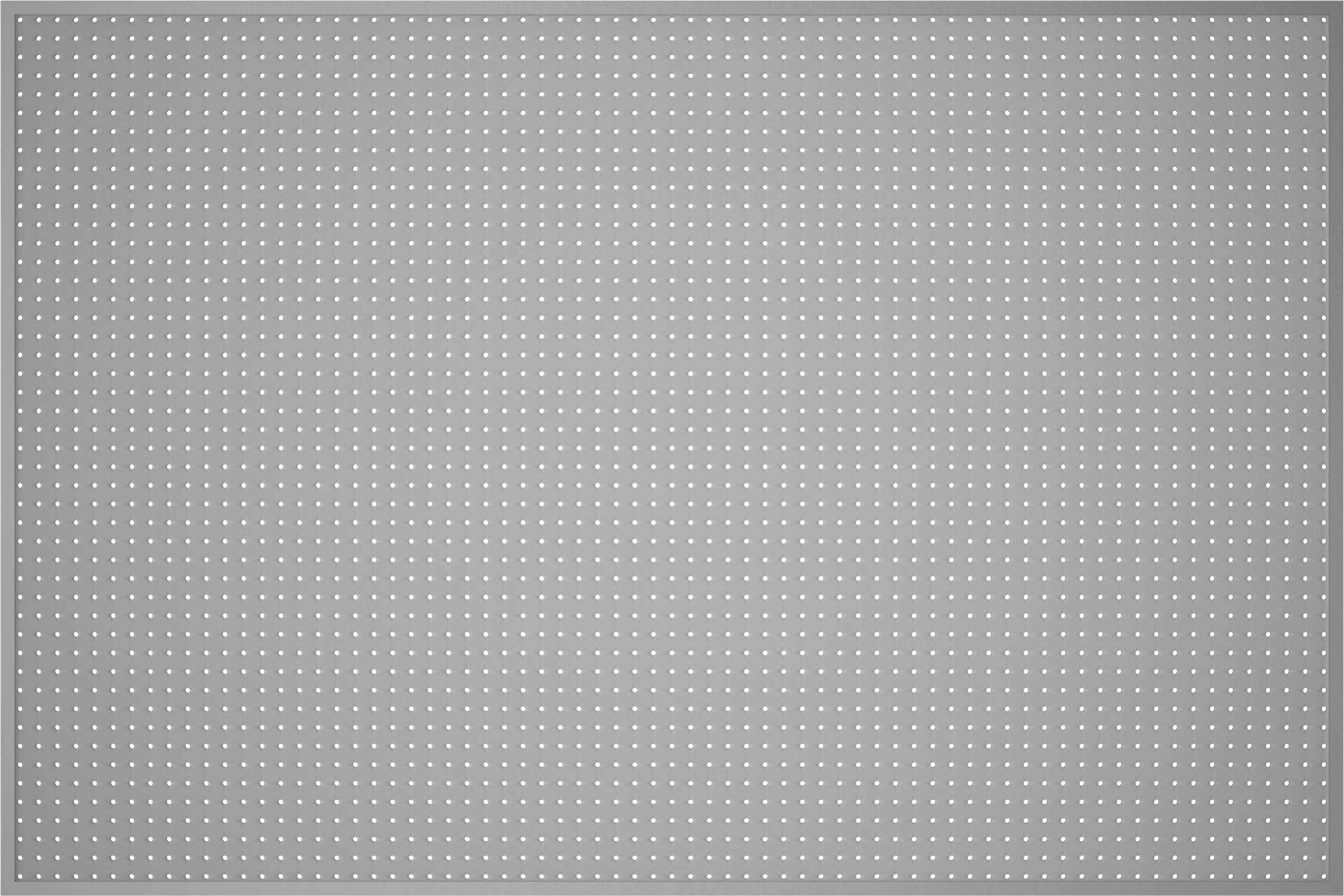 Delikli Pano, Alüminyum Çerçeveli, 72" Genişlik x 48" Yükseklik — 72", Hardboard, Wood, 48"