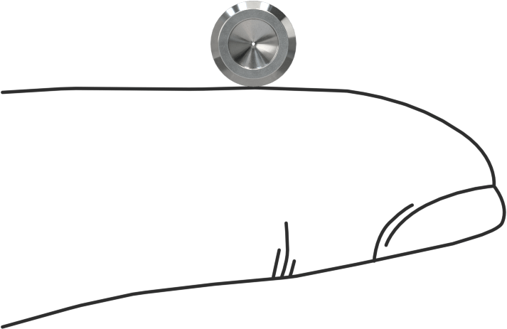 Presle Takılan Delikli Valf, 1/8" Uzunluk, 0.010" Delik Çapı