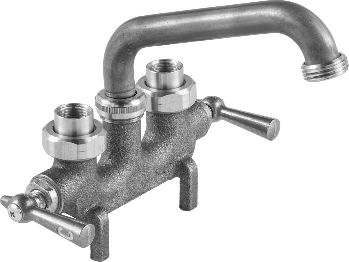 Çift Üst Girişli Lavabo Musluğu, 3/4" Erkek GHT Çıkışlı — 3 1⁄2", Evi, 0