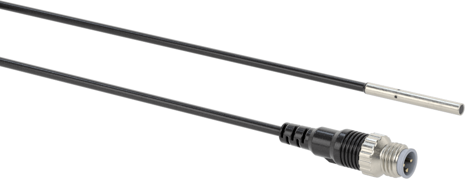 Minyatür DC Metal Nesne Yakınlık Anahtarı, Paslanmaz Çelik, Yıkama, 3 Kutuplu M8 Fiş, 0.8 mm Mesafe, 1 Kapalı, PNP