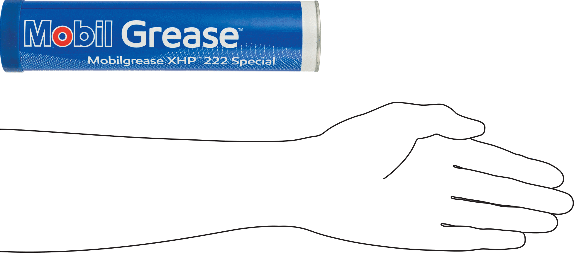 Lityum Kalınlaştırıcılı Mobil Gres, XHP 222 Özel, Yüksek Basınç, 13.7 FL. oz Kartuş