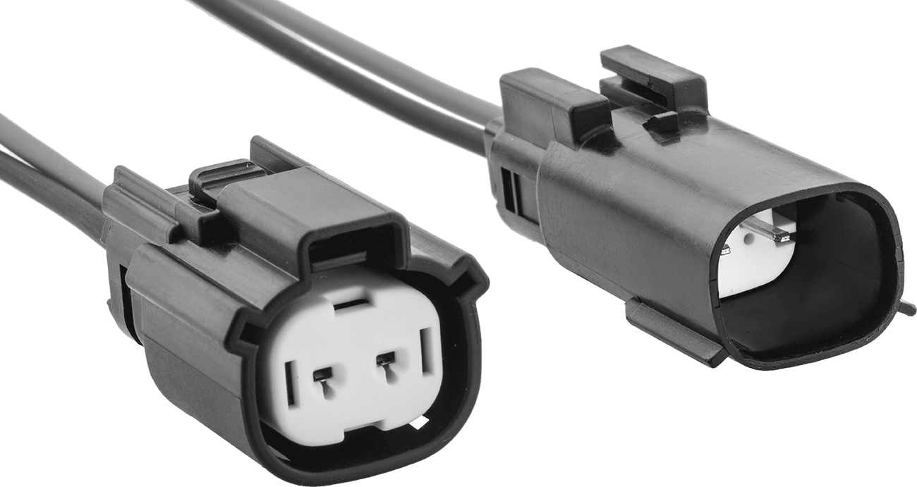 Kompakt Geçmeli Kontrol/Güç Konektör Seti, Molex Mx150L Fiş x Soket, 2 Kutup, 50V DC, 10 Amper