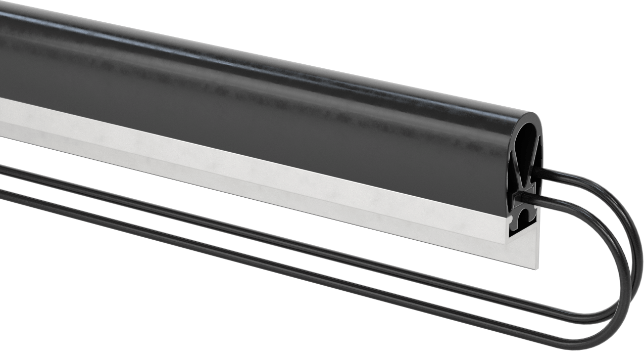 Yüksek Kuvvetli Güvenlik Tampon Anahtarı, 2 Fit Uzunluk x 1.69" Yükseklik x 1.13" Genişlik Tampon