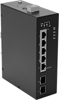 DIN Ray Montajlı Ethernet Anahtarı
