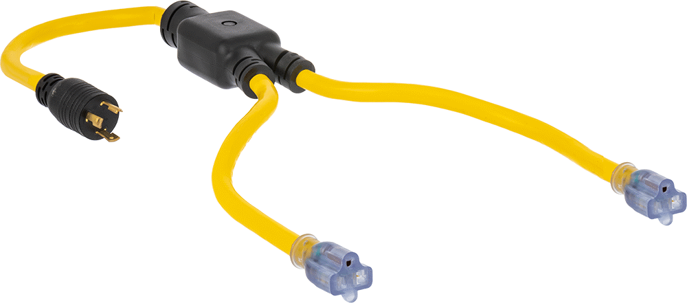 Elektrik Kablosu Adaptörü, NEMA L5-30 Fiş x NEMA 5-20 Priz Kablo Adaptörü