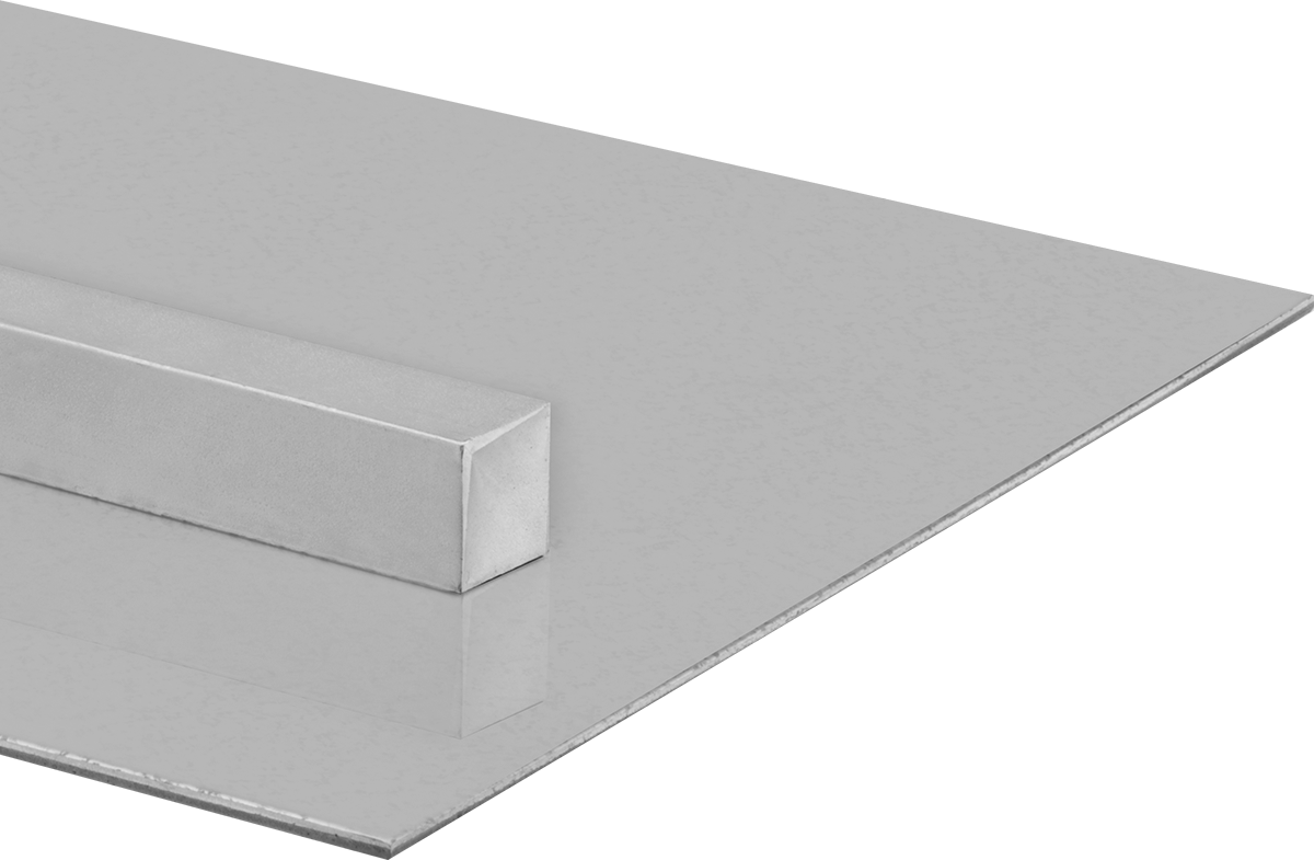 Yüksek Mukavemetli 1045 Karbon Çelik Sac, 12" x 12" x 3/8"