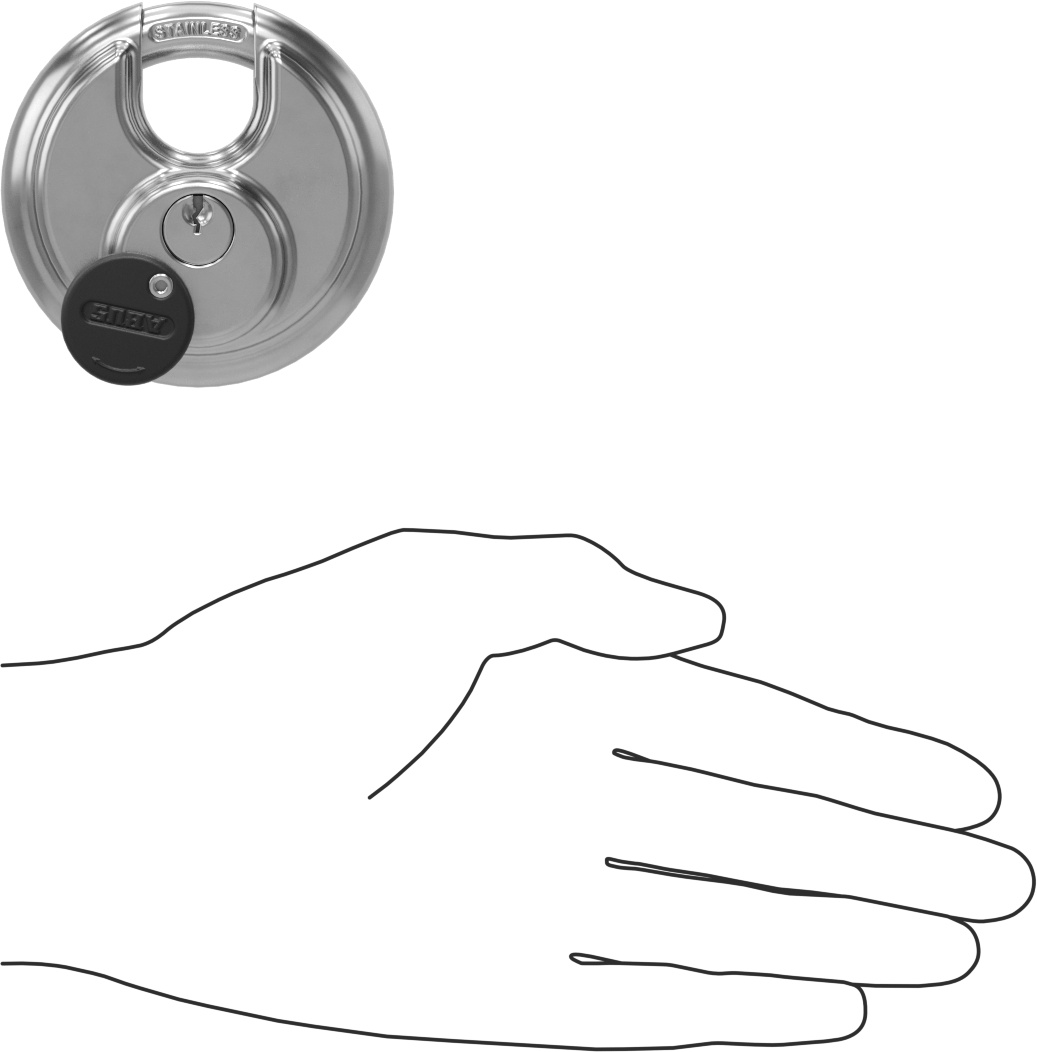 Hava Koşullarına ve Kesilmeye Dayanıklı, Anahtarı Aynı Asma Kilitler, Abus Kilit 24/60, 0261 Numaralı Anahtarla Eş Anahtarlı