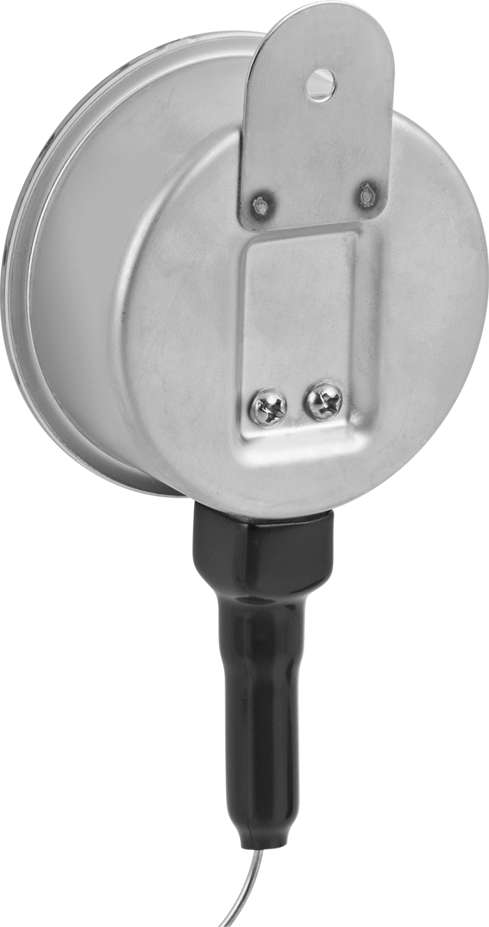 Uzaktan Okunabilir Panel Montajlı Termometre, 2-1/2" Kadran, Braket Montajı, Alt Bağlantı, 40 ila 60 F