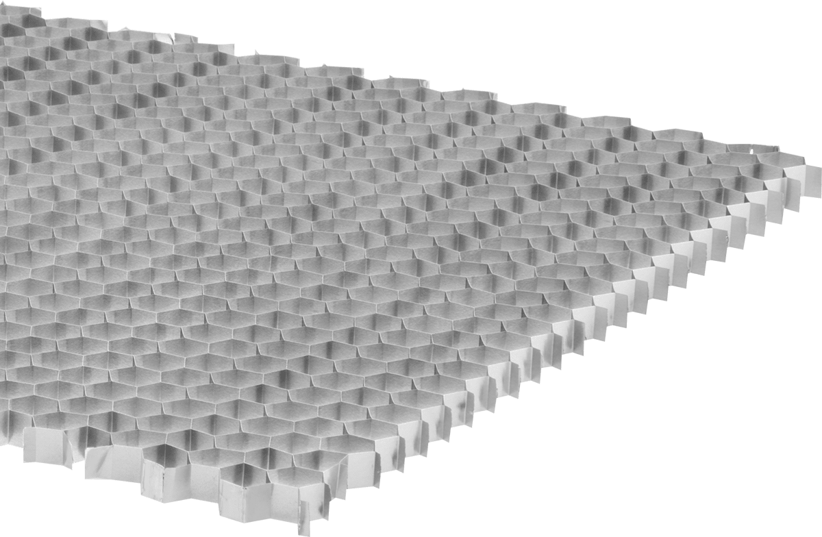 Paslanma ve Aşınmaya Dayanıklı 3000 Serisi Alüminyum Petek Çekirdek, 1/4" Kalınlık, 12" x 12"