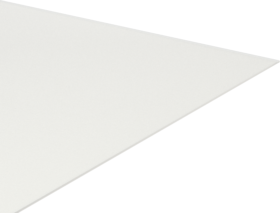 Aşırı Sıcaklığa Dayanıklı Silikon Kauçuk, Yarı Saydam, Düz Arka, 1/32" Kalınlık, 12" x 12"