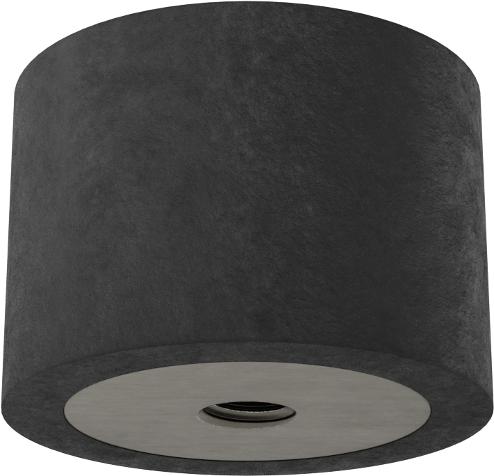 Neopren Titreşim Sönümleyici Sandviç Montaj, M10 x 1.5 mm Dişli Çelik Ek Parça, 190 lbs. Kapasite