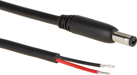 Namlu Tipi DC Konektörü, Tel Uçlu İtmeli Tapa