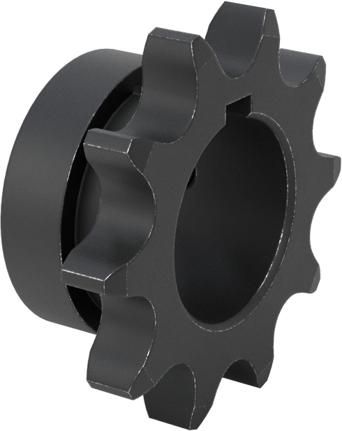 Çelik Tek Sıralı Dişli, ANSI 50 Makaralı Zincir ve 1-1/8" Mil Çapı için, 10 Diş