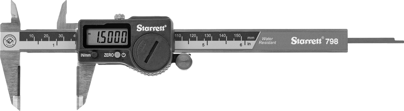 Starrett Kumpas, SPC Veri Çıkışlı, Dijital, Model Numarası 798BX-6/150 — Starrett, Dijital, Karbür