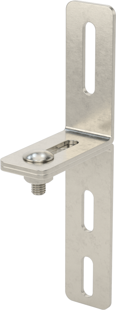 3-1/4" x 8-3/4" x 1/8" İki Parçalı L-Braket — L-Braket, Paslanmaz Çelik, 8 3⁄4"