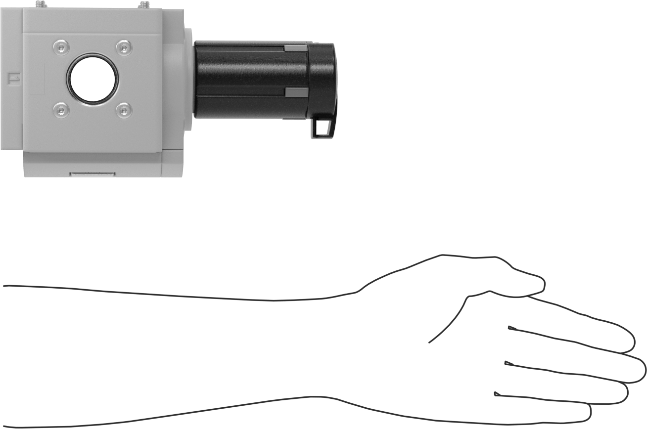 Festo Modüler Basınçlı Hava Regülatörü, Seri MS9, 1 NPT Dişi