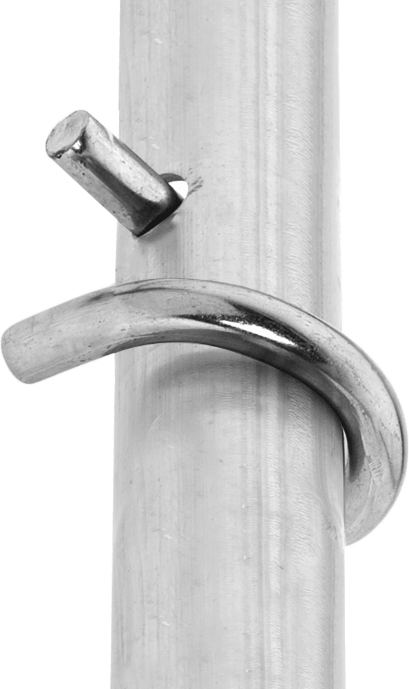 Yerçekimi pimi, 1-1/2" ila 1-5/8" Dış Çaplı Borular için
