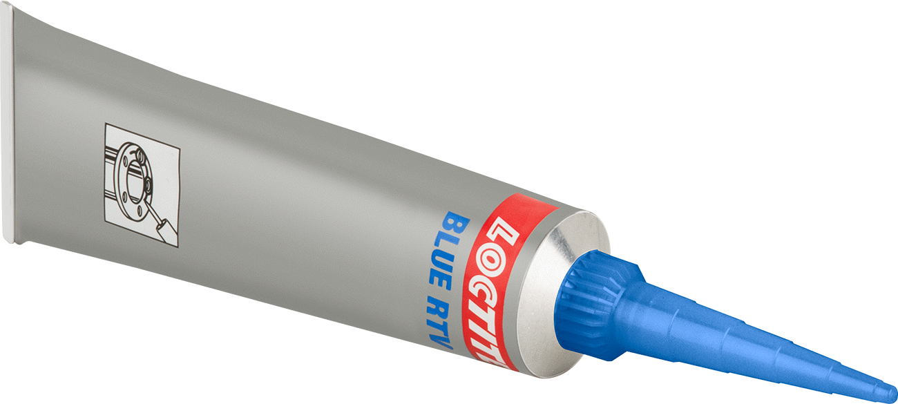 Yağa Dayanıklı Sızdırmazlık Maddesi, Loctite® Superflex Silikon 5015, 2.7 oz. — Boru, Transmission Fluid, Alcohol, Motor Oil, Mavi