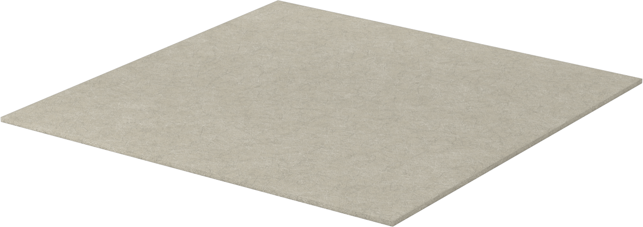 Sert F3 Keçe Levha, Yapışkan Arka Yüz, 12" x 12", 1/8" Kalınlık