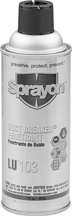 Penetran Yağlayıcı, Sprayon Lu 103 Pas Çözücü