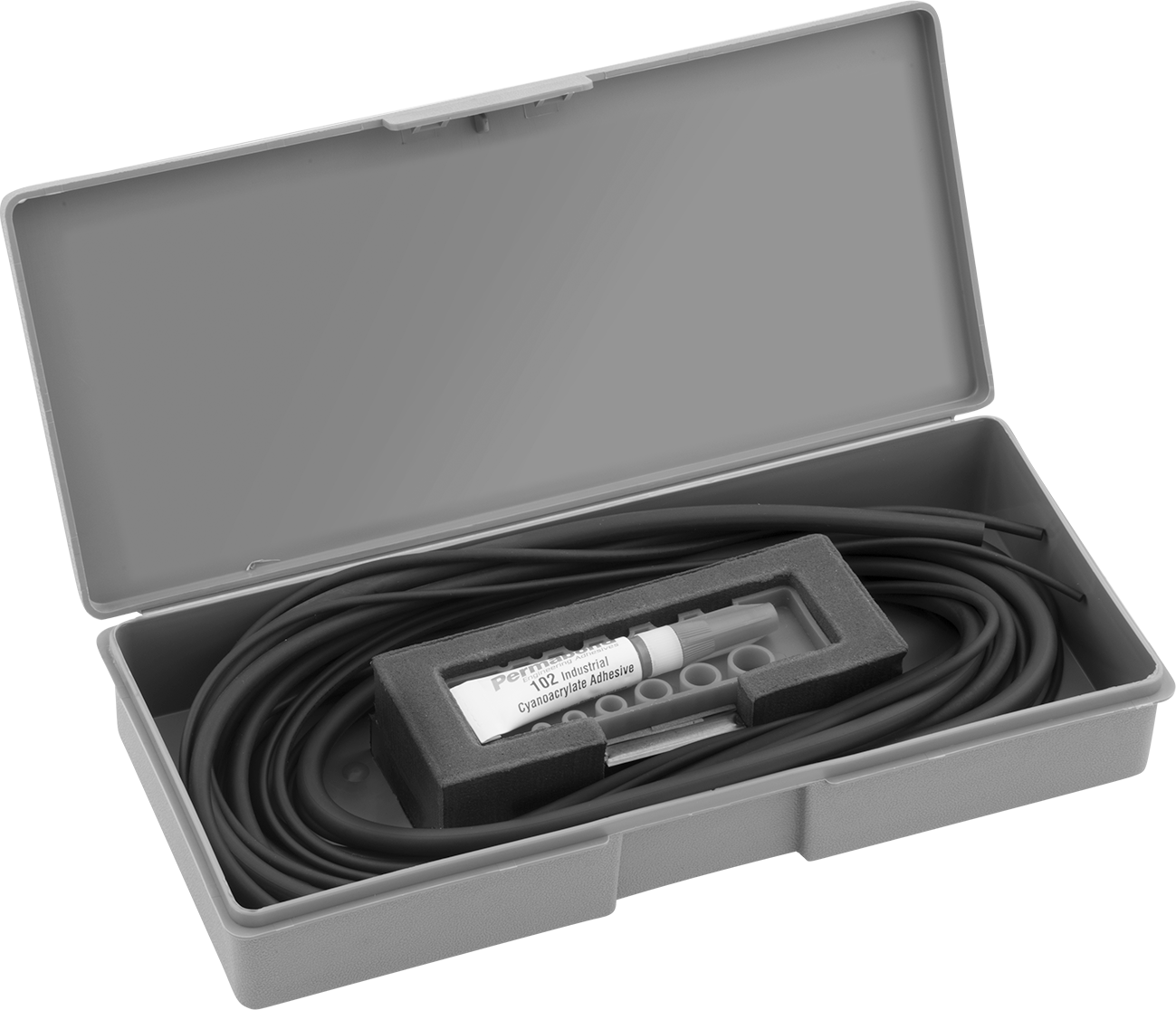 Kord Profilli Kendi Buna-N O-Ring Kitinizi Yapın, Durometre 70A, Yuvarlak Kesit, İnç ve Metrik — 0.07", 0.103", 0.139", 0.21", 0.275", 1.…