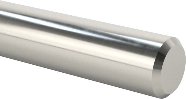 Döner Mil, 303 Paslanmaz Çelik, 1/16" Çap, 3" Uzunluk