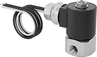 303 Paslanmaz Çelik Gövdeli Kompakt Solenoid Açma/Kapama Vanası