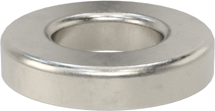 18-8 Paslanmaz Çelik Pul, 000 Numaralı Vida için, Genel Amaçlı, 0.04" İç Çap, 0.078" Dış Çap — 0.040", 18-8 Stainless Steel, Stainless St…
