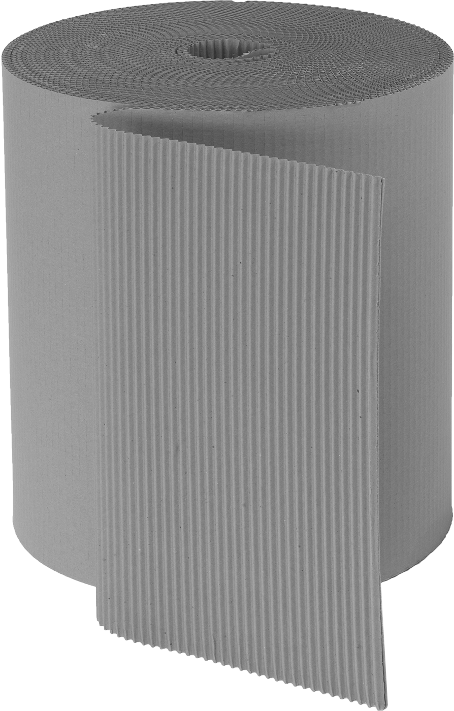 Oluklu Mukavva Rulosu, 6" Genişlik x 250 Fit Uzunluk
