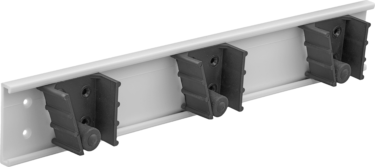 Alet Tutucu Rafları, 5/8" ila 1-1/2" Ürün Çapı için